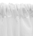 Backdrop Panel  Sheer Voile 118" x 12'