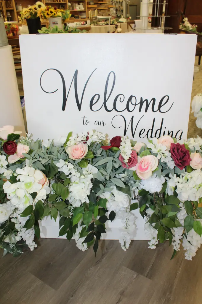 A Frame Welcome Planter
