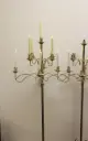 Tall Gold Floor Candelabra