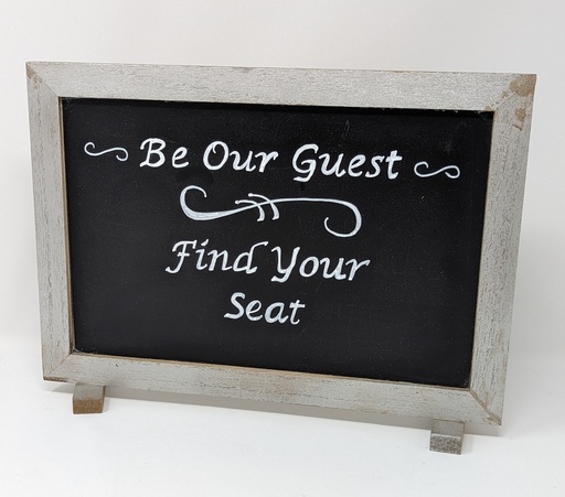 Sign: Be our guest...#15