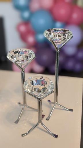 Diamond Tea Light Holders