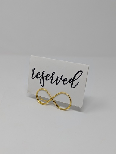 Paper Reserved Sign